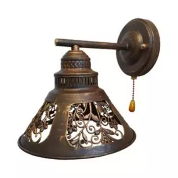 Бра, E27, 60Вт, 230В, ржа