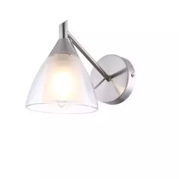 Бра Freya Flavia, E14, 40 Вт, никель