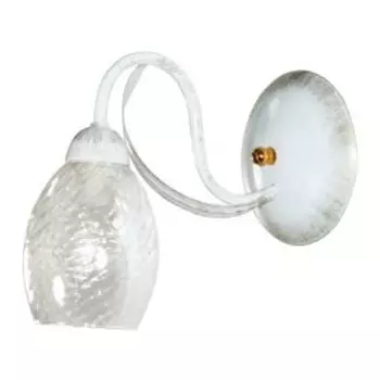 Бра Элетех Лилия 511, Е27, 60 Вт, белый, золотой