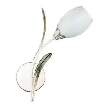 Бра Элетех Лилу 511, Е14, 60 Вт, белый, золотой