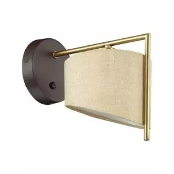 Бра KAREN, Е14, 40Вт, металл, текстиль