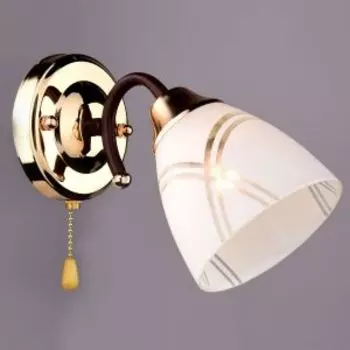 бра РС20142 BRN+FG/1W 1*E27*60Вт