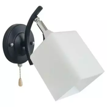 Бра Символ Света CC06198/1W, Е27, 60 Вт, веревочка, черный