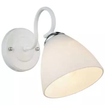 Бра Символ Света, Е27, 60 Вт, белый, хром