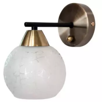 Бра Символ Света, Е27, 60 Вт, бронза