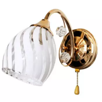 Бра Символ Света, Е27, 60 Вт, золото