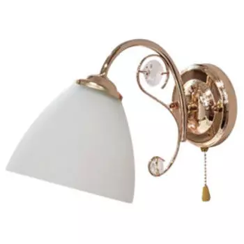 Бра Символ Света, Е27, 60 Вт, золото