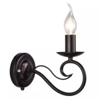 Бра Вильям, Е14, 60Вт, чёрный