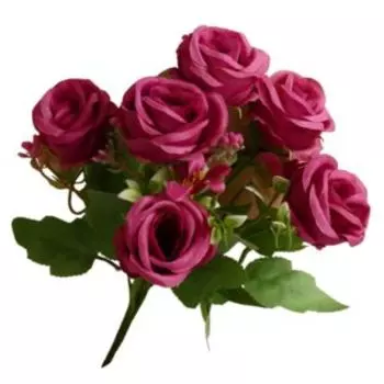 Букет искусственный Роза Элегия, 5х27 см, в ассортименте