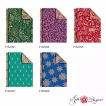 Бумага упаковочная крафт двухсторонняя