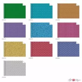 Бумага упаковочная Люкс металлизированная