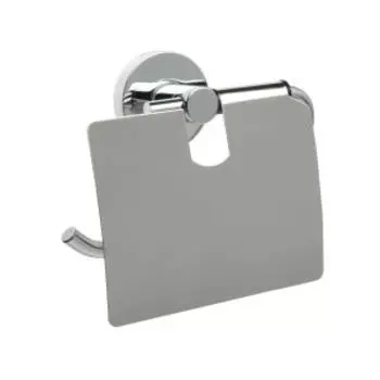 Бумагодержатель Fixsen с крышкой, хром