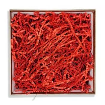 Бумажный наполнитель, 50 г, красный