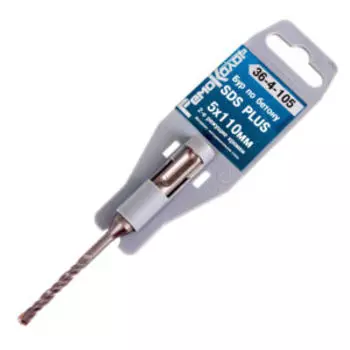 Бур по бетону РемоКолор, двойная спираль, две режущие кромки, хвостовик SDS plus, 5х110 мм