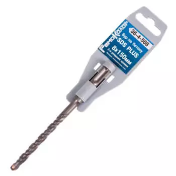 Бур по бетону РемоКолор, двойная спираль, две режущие кромки, хвостовик SDS plus, 8х150 мм