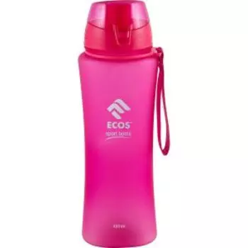 Бутылка для воды Ecos, 480 мл, розовая