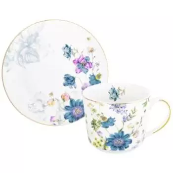 Чайная пара Juliette, 250 мл, фарфор