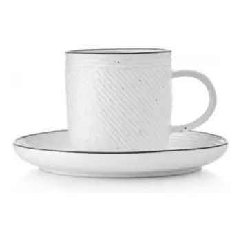 Чайная пара Riverside, 250 мл, фарфор