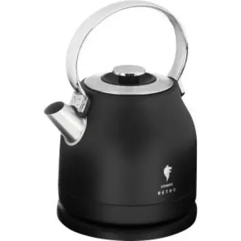 Чайник электрический Leonord LE-1904 Retro, 1850-2200 Вт, 1.5 л, чёрный