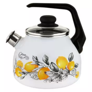 Чайник Appetite Citron, 3 л, эмаль