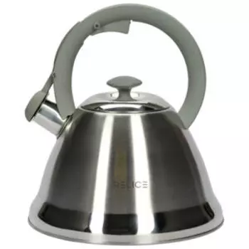 Чайник Relice со свистком, 3 л, нерж. сталь, индукция