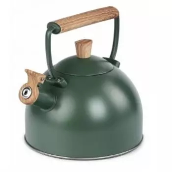 Чайник со свистком Attribute Oriental, 2.5 л, нерж. сталь/пластик, в ассортименте