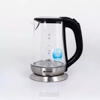 чайник Vitek VT-7036, стекло, 1,7 л