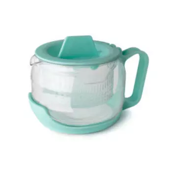 чайник заварочный APOLLO Genio "Compote" 700 мл, стекло/пластик, голубой, CMP-70