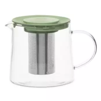 Чайник заварочный Attribute Ample, 1 л, стекло, в ассортименте