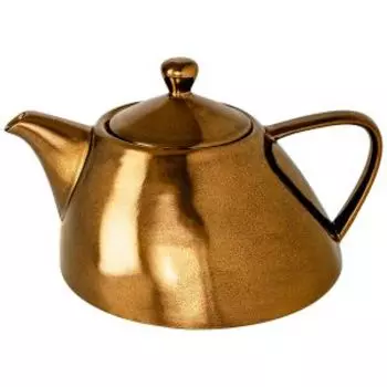 Чайник заварочный Бронза, 900 мл, фарфор