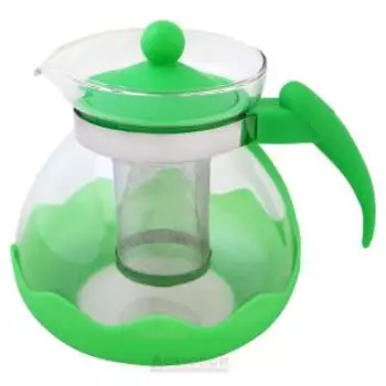 чайник заварочный Домовой, 1,5л, стекло/пластик