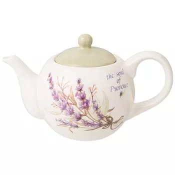 Чайник заварочный Душа Прованса, 950мл, керамика
