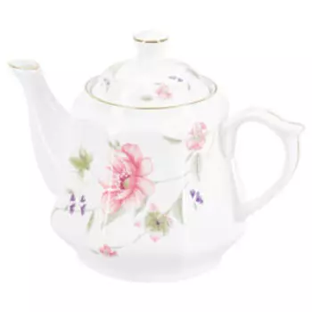 чайник заварочный ELAN GALLERY Диана 630 мл, фарфор