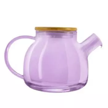 Чайник заварочный Фиолетовый, 1 л, стекло