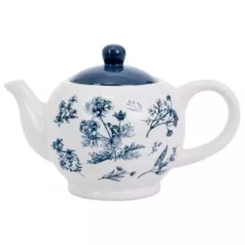 Чайник заварочный Луговые травы, 980 мл, керамика