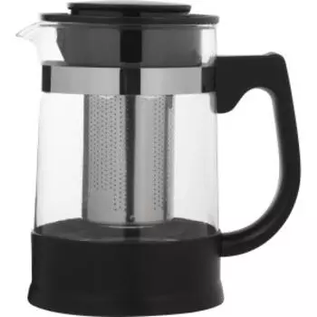 Чайник заварочный Mallony Vittoria, 950 мл, пластик/стекло/нерж. сталь