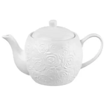 Чайник заварочный Розы, 900 мл, фарфор