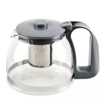 Чайник заварочный с фильтром, 1250 мл, стекло