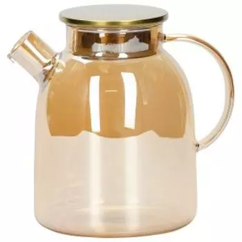 Чайник заварочный TalleR TR-98123, 1.75 л, стекло, янтарный