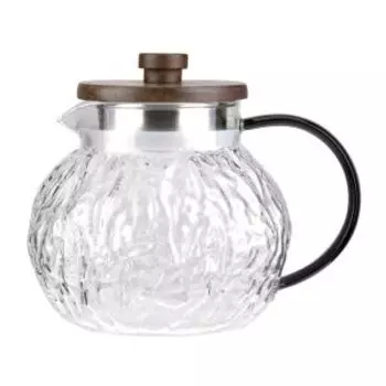 чайник заварочный TalleR Vanessa 1 л, стекло/дерево
