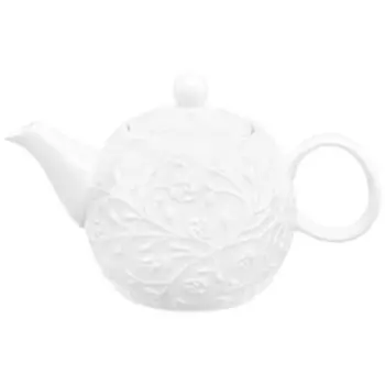 Чайник заварочный Веточки-цветочки, 520 мл, фарфор