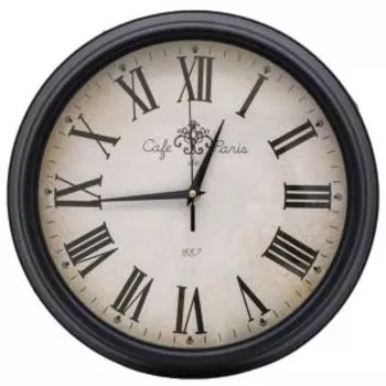 Часы настенные, 33 см, пластик