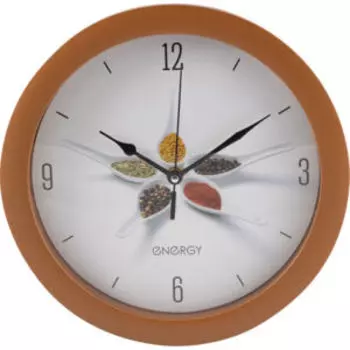 Часы настенные Energy Специи, 27.5 см, кварцевые, пластик