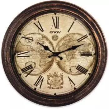 Часы настенные ЕС-17, 40.5х4.5 см, круглые