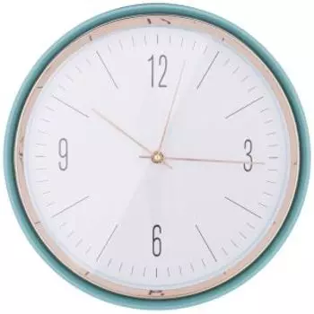 Часы настенные Lefard, 33х33х6 см, арабские цифры, белый