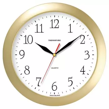Часы настенные Золото, 29 см