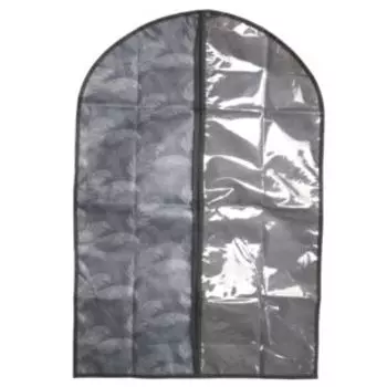 Чехол для одежды Домовой Перышко, 60х90 см, на молнии, нетканый материал