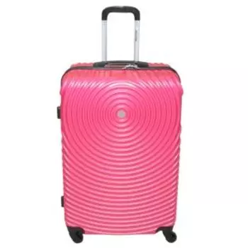 Чемодан Proffi Travel Tour Space Орхидея пластиковый, 4-х колесный, размер L, 75х49х29.5 см