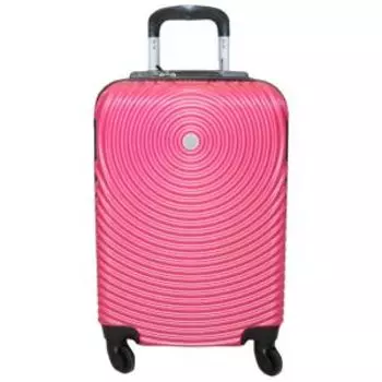 Чемодан Proffi Travel Tour Space Орхидея пластиковый, 4-х колесный, размер S, 55х35х22 см