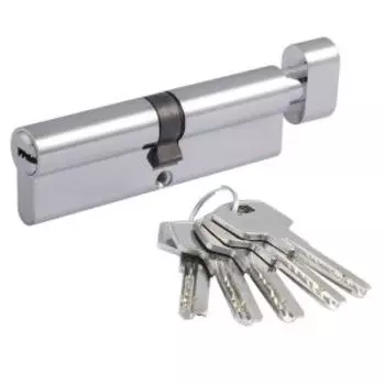 Цилиндровый механизм STD Z ЛПВ-100, 50-50, хром